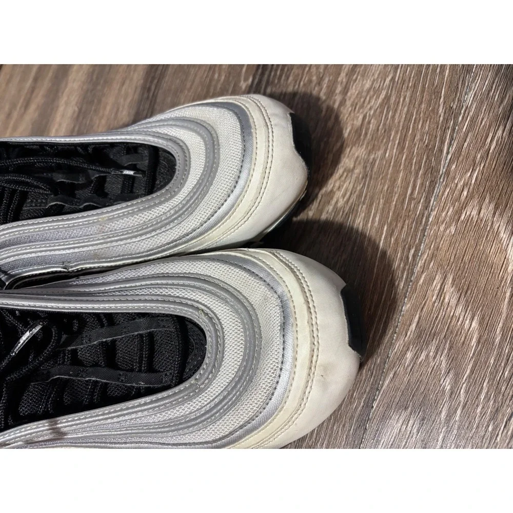 Nike Air Max 97 Black Silver Gradient Mens Size‎ 14 Sneakers 921826-016